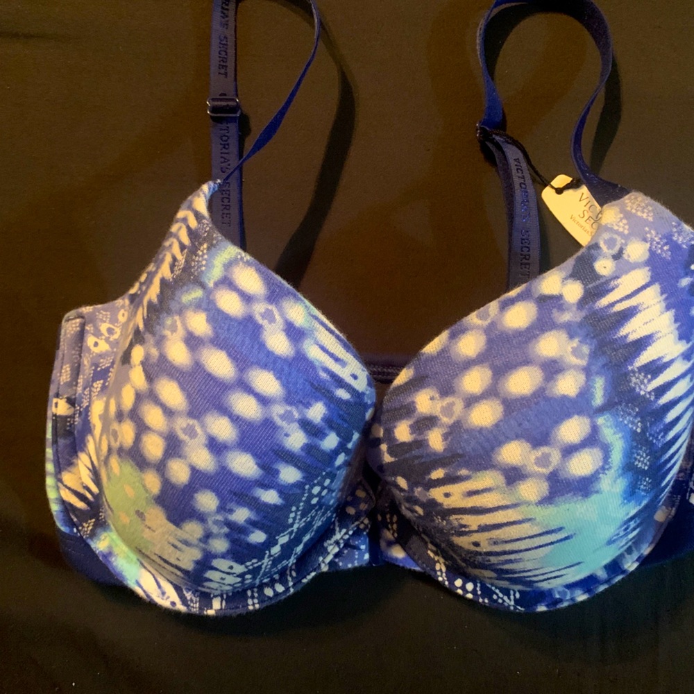 New Victoria's Secret Underwire Lined Demi-Buste Double Bra 32DD